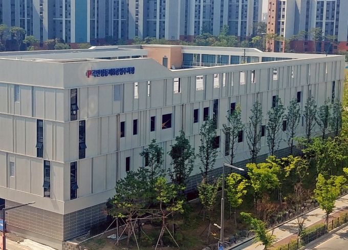 제8공영주차장 전경. (사진=수원도시공사 제공)