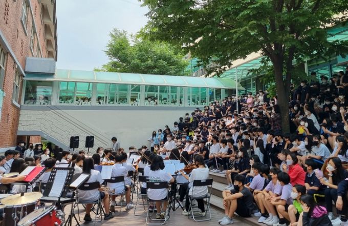 안양과천교육지원청 과천중학교, ‘한울림 학생 오케스트라, 마티네 콘서트’ 개최