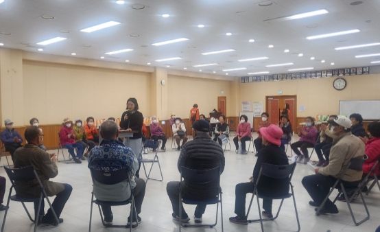 광주시 곤지암읍, 노인 일자리 참여자 혹한기 대비 안전교육 실시