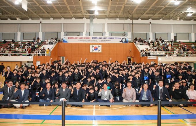 정정당당 승부의 장…남양주시장기 검도 대회 개최