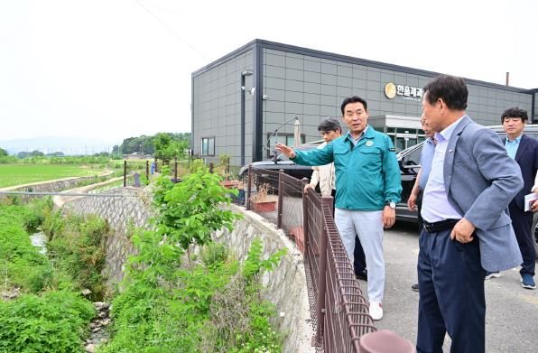 백영현 포천시장, 기업 현장 방문…애로사항 청취로 '소통 행정'