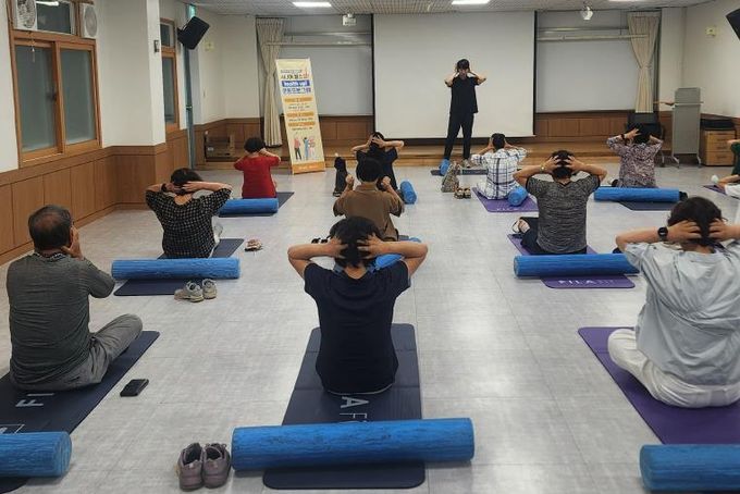 평택보건소, 어르신 근력 강화 향상 운동 프로그램 운영