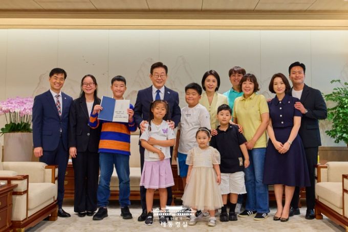 이재명 대통령 어린이 초청행사
