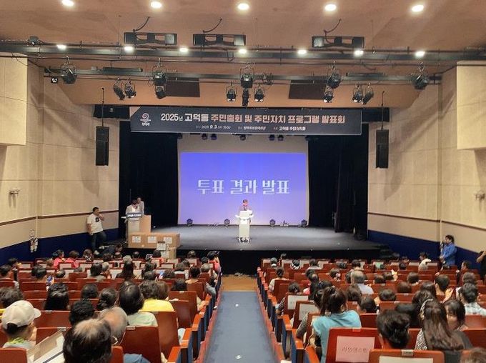 성과를 나누고 미래를 그리다 – 평택시 고덕동 주민총회 및 프로그램 발표회 개최