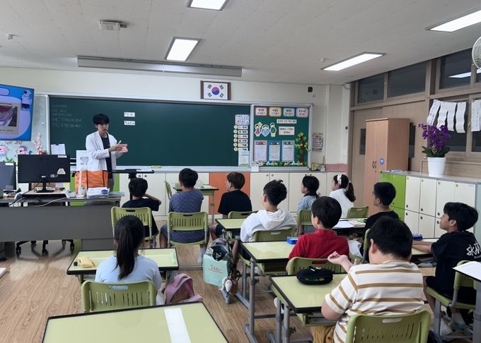 평택시 안중보건지소, 초등학생 대상 '바른양치, 튼튼치아!'구강보건교육 운영