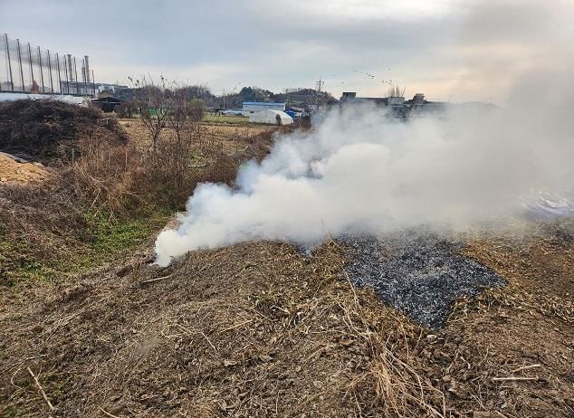 파주시, 불법소각 및 배출업소 집중 단속