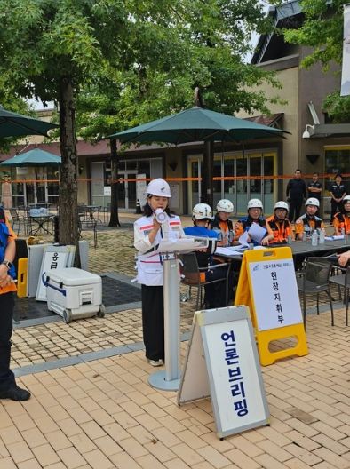 여주시보건소, 다수사상자 재난 대비 현장응급의료소 운영 훈련 실시!