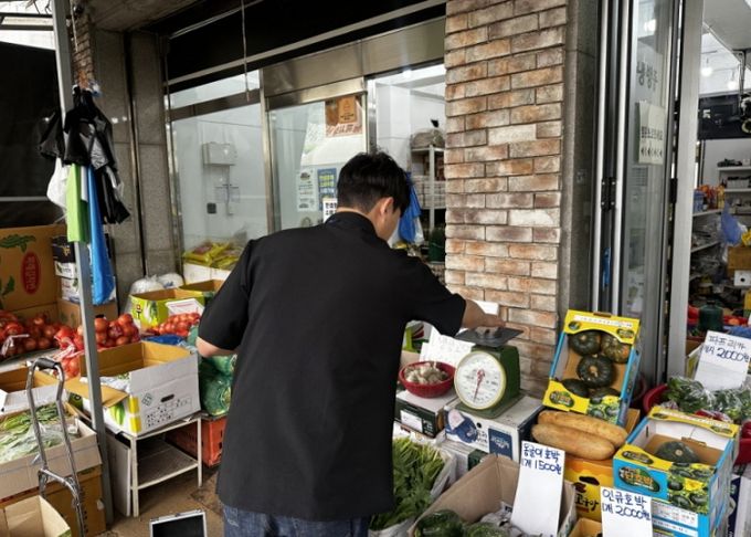 전통시장 저울 특별점검 현장