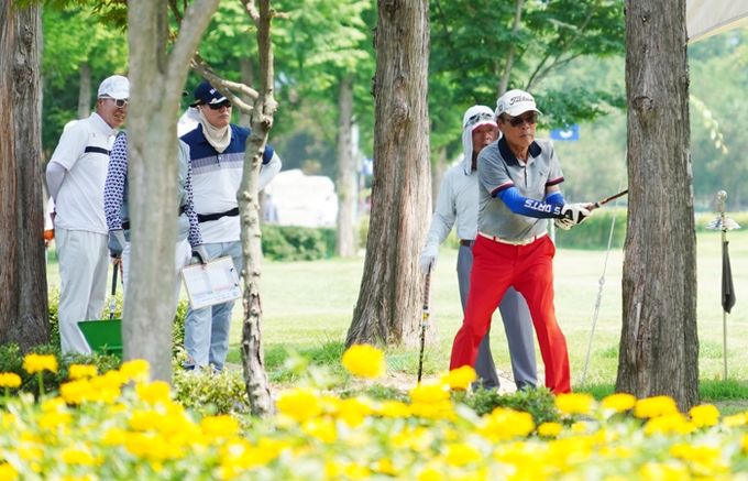 지난 7월 화천군에서 개최된 국내 첫 암환자 전국 파크골프 대회인 ‘2025 MBN-화천군 암극복 건강 전국 파크골프 대회