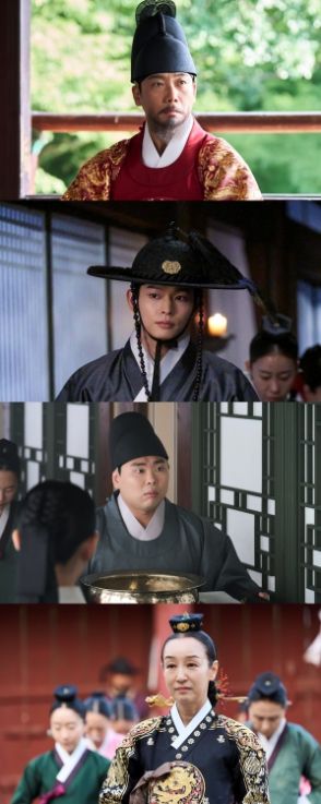 '이강에는 달이 흐른다' 김남희-권주석-한상조-남기애, 궁중 암투 긴장감 더한다! 위태로운 왕실의 운명 한복판에 선 핵심 인물 총출동!