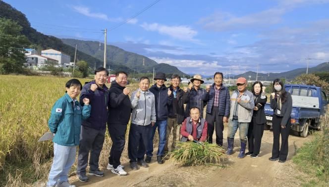 동두천시 농촌지도자연합회, 공동생산 벼수확 행사 추진