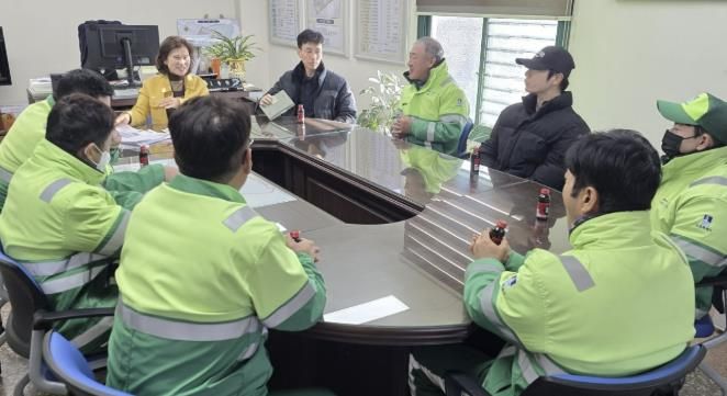 수원시 장안구 조원1동, 가을철 맞아 환경관리원 간담회 개최
