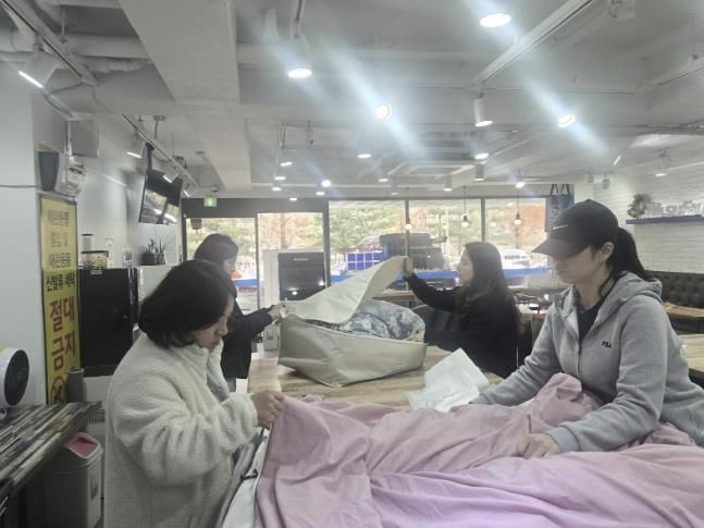 수원시 권선구 호매실동 지역사회보장협의체, 찾아가는 이불빨래 서비스 추진