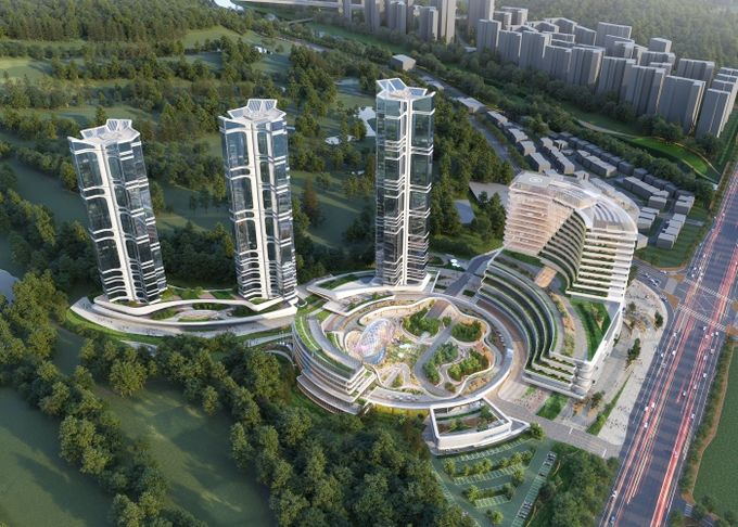 동탄병원 조감도