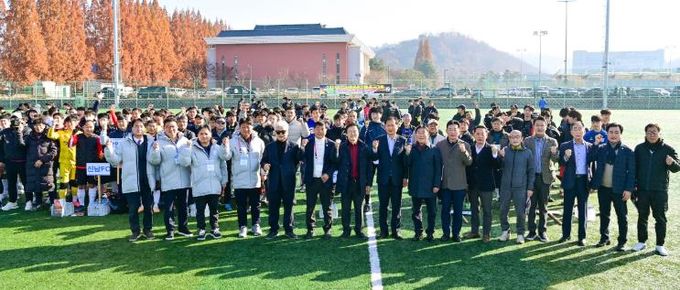 ‘2025 진주시체육회장배 축구대회’ 성황리에 개최