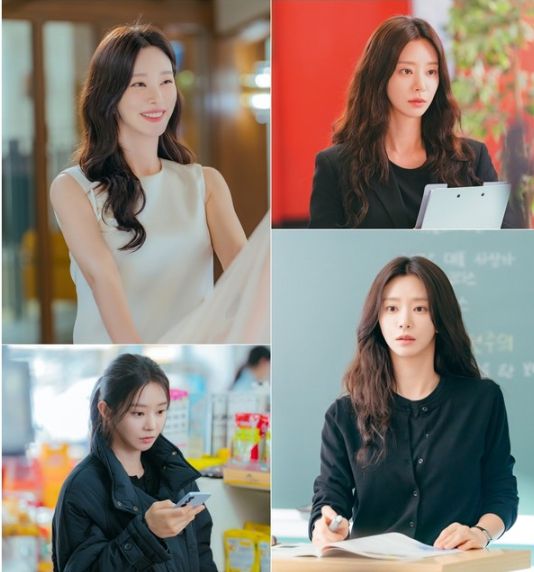 '스프링 피버' 이주빈, 정체불명 고등학교 교사 윤봄 役 첫 스틸 공개!