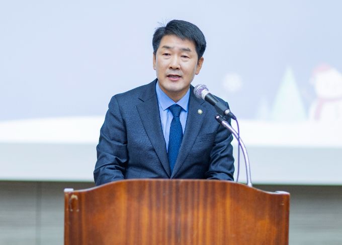 배정수 의장 축사 모습