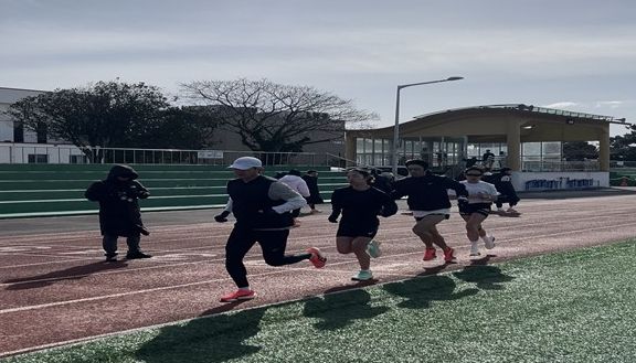 실업팀 훈련 사진