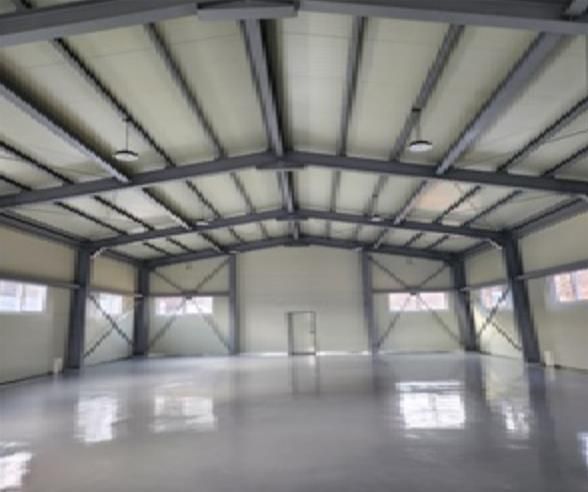 25년 개발제한구역 주민지원사업으로 조성된 공동 농기계보관 창고(화성시 천천4리)(내부)