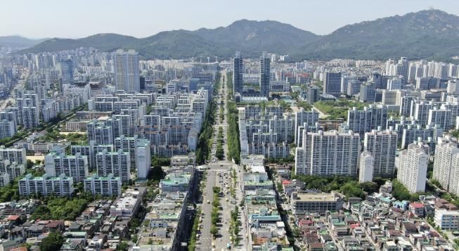 안양 평촌신도시 전경