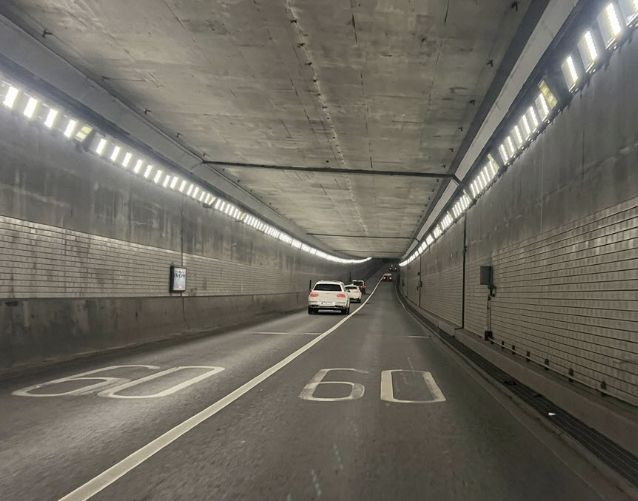 수지구 지하차도 등기구 교체