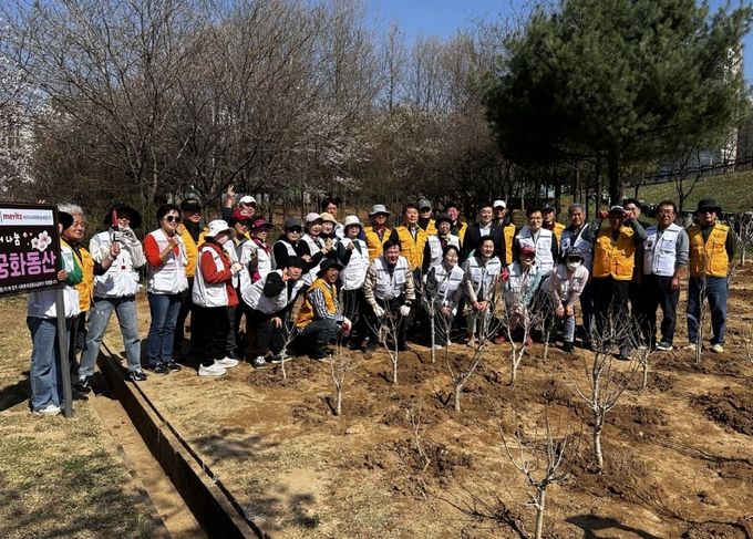 평택시 배다리생태공원 내에 (사)더 나눔 무궁화동산 조성